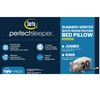 Serta Reversible Cooling White Goose Feather Bed Pillows, Jumbo, PK2 SE200510K